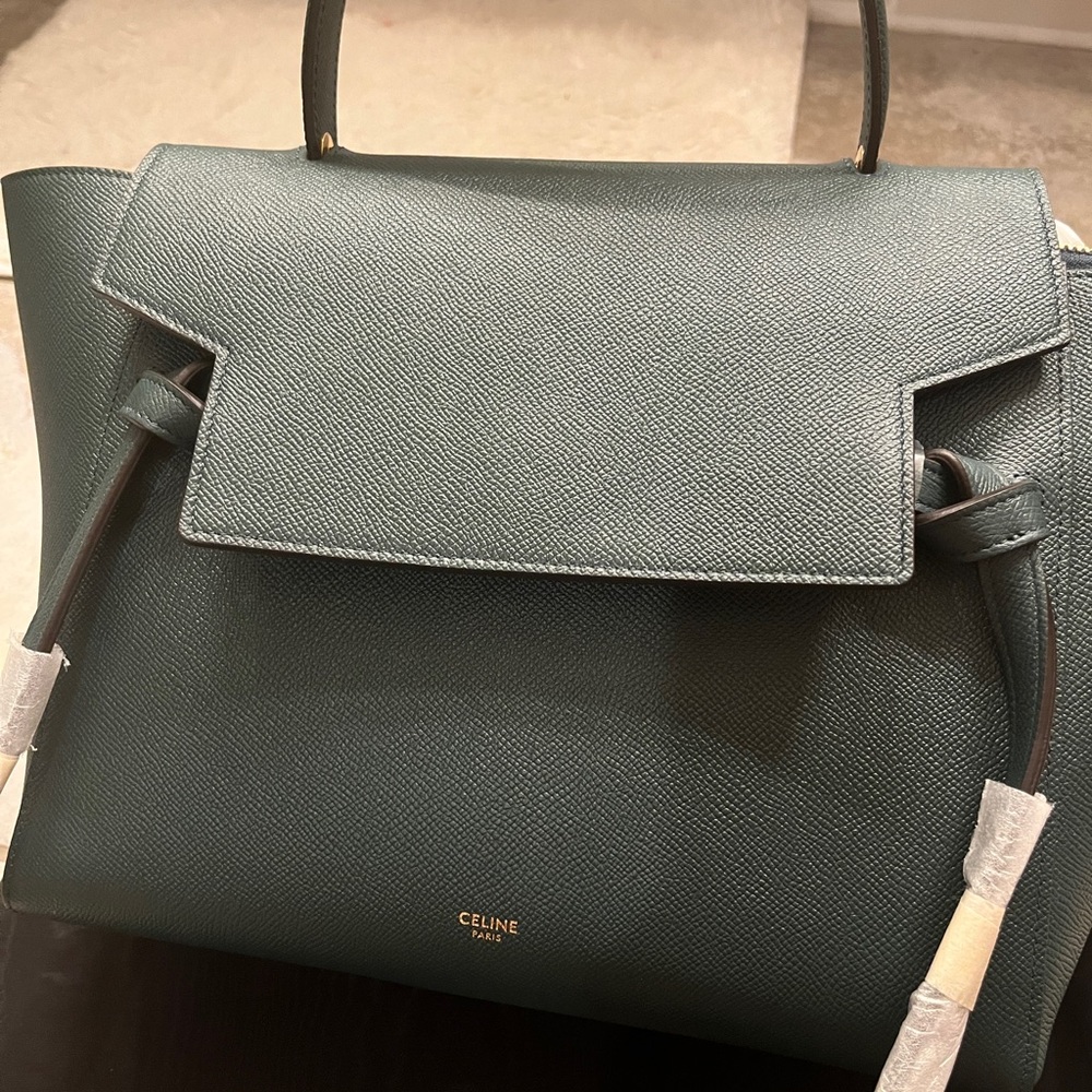 Nano belt bag calfskin amazone color brand new